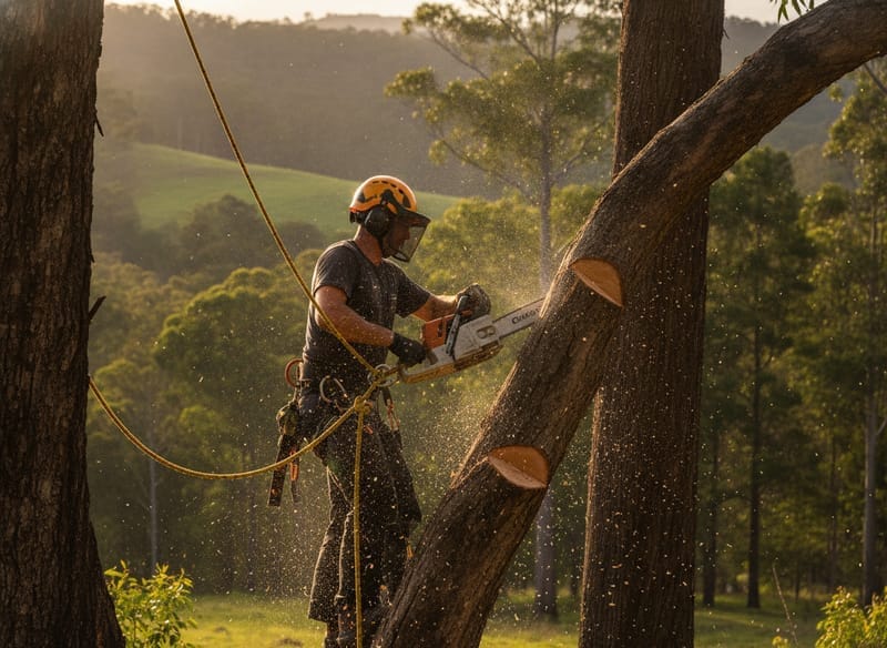 Tree Lopping performed by Port Macquarie Arborist in the Port Macquarie